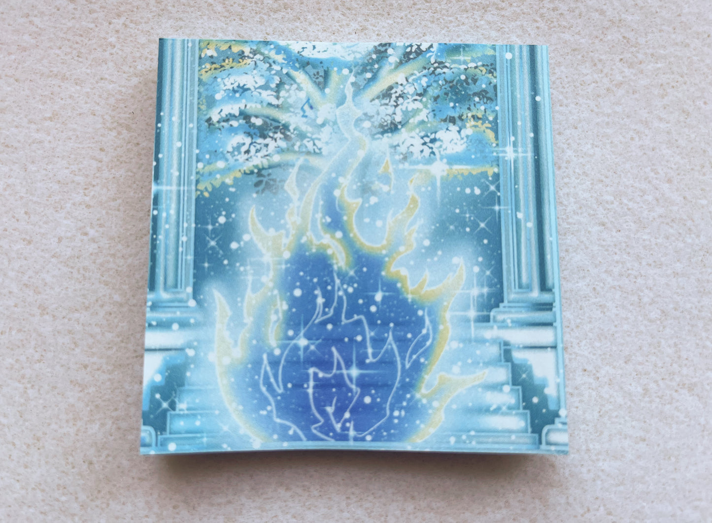 Blue World 4x6 Notepad
