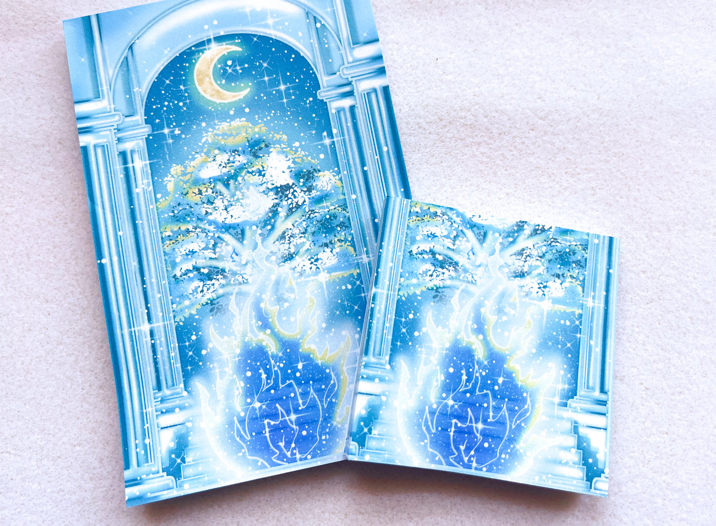 Blue World 4x6 Notepad