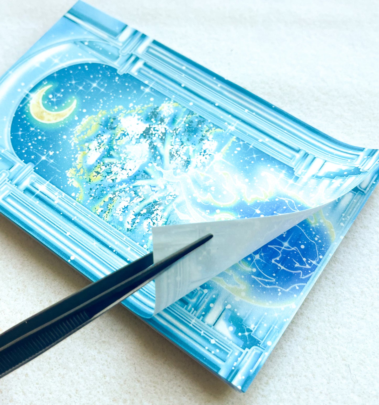 Blue World 4x6 Notepad