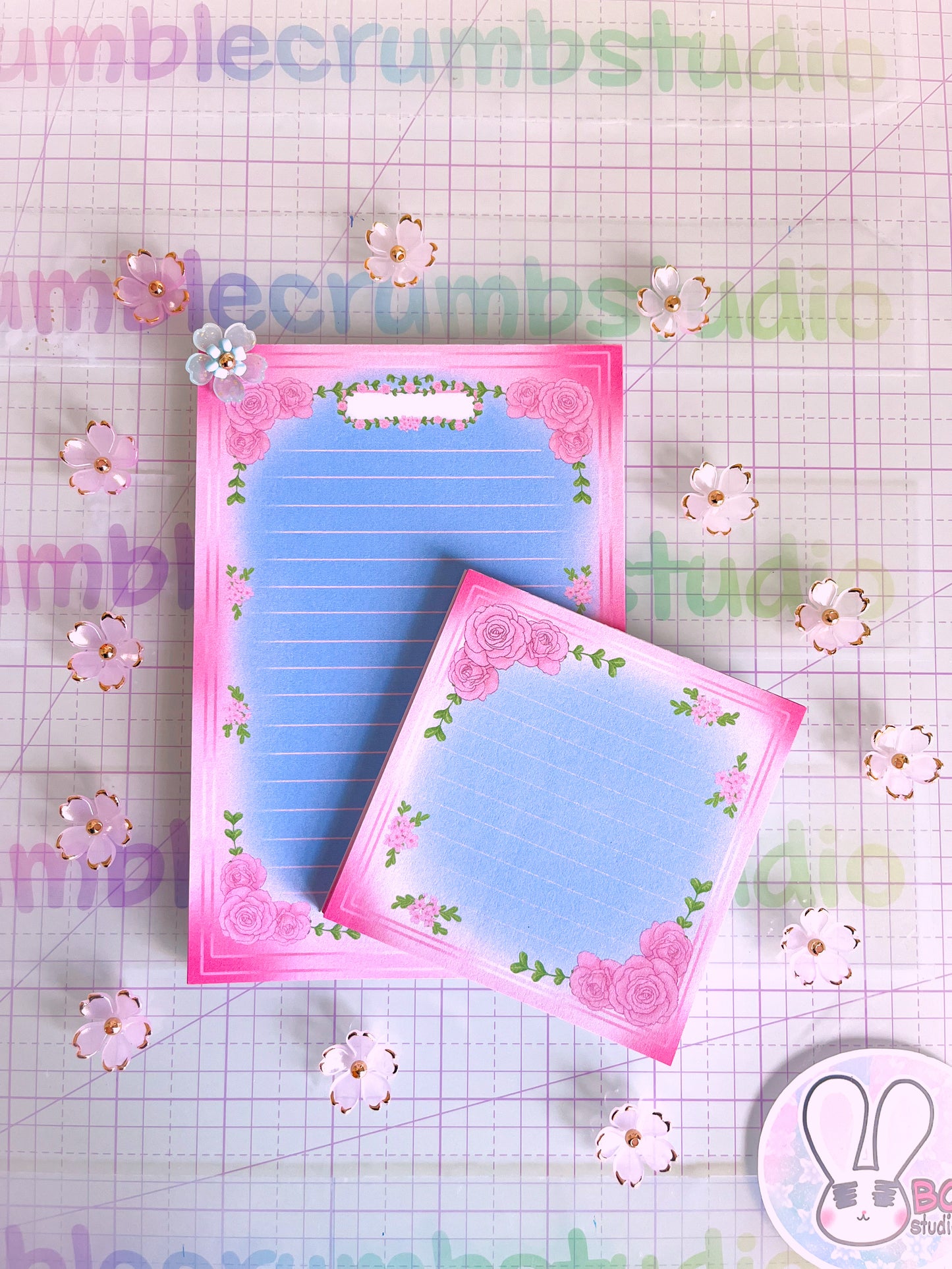 Rose Garden Notepad