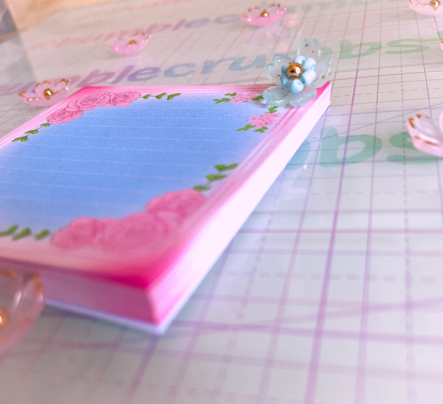 Rose Garden Notepad