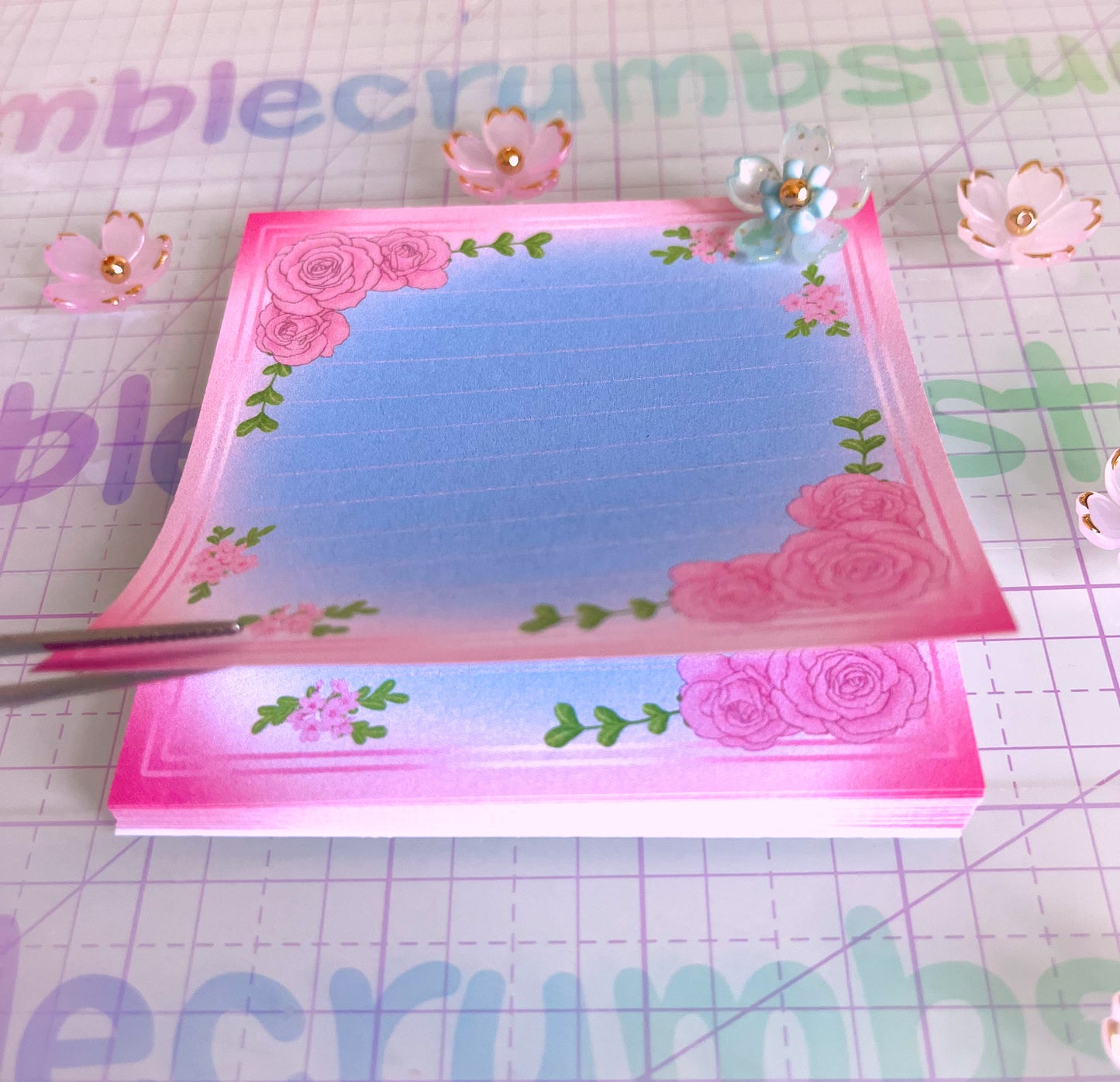 Rose Garden Notepad