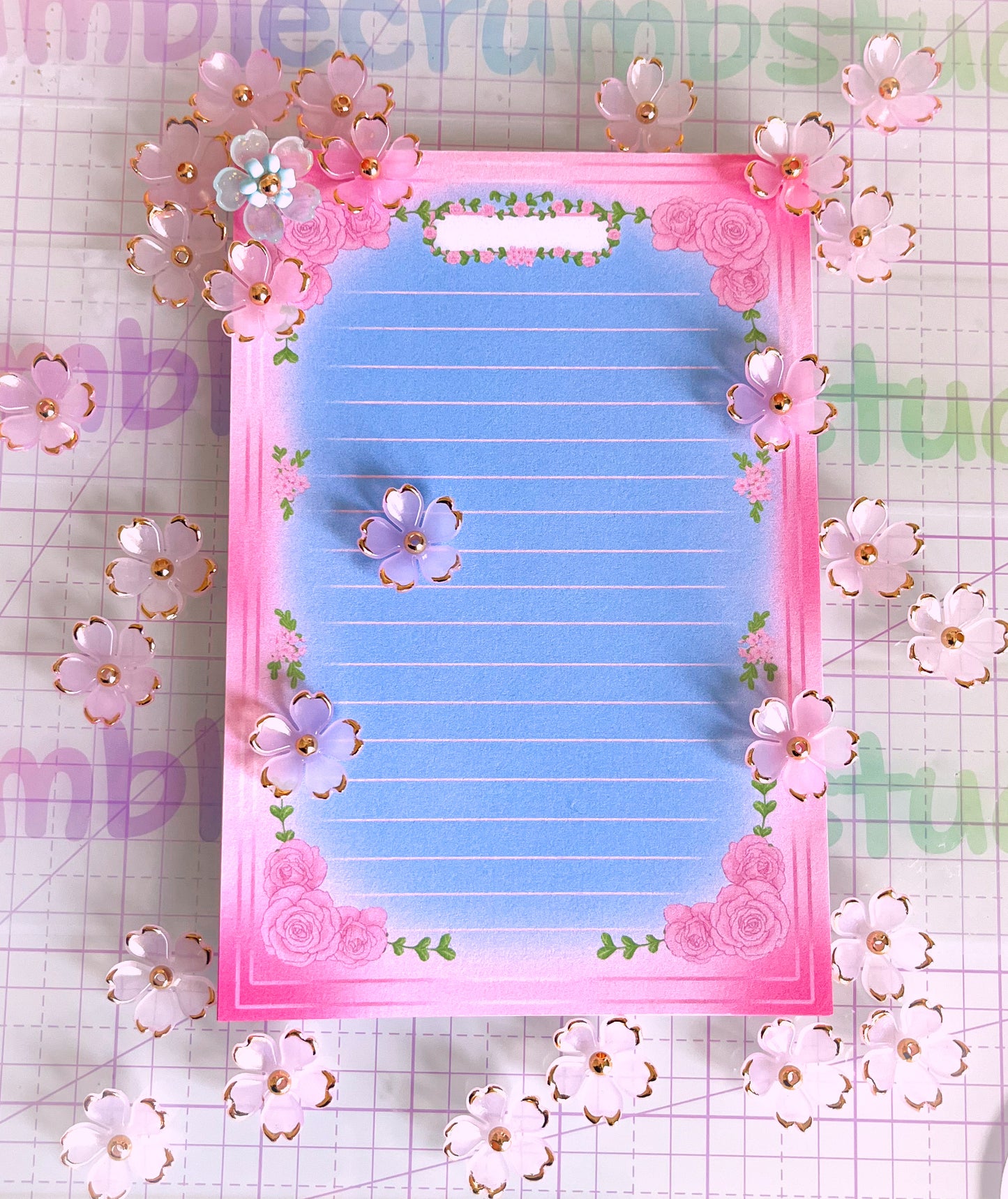 Rose Garden Notepad