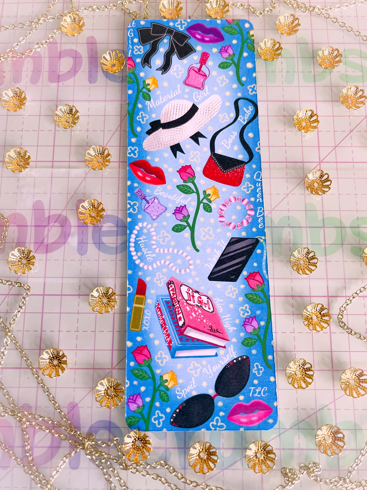 2x6 Material girl Bookmark