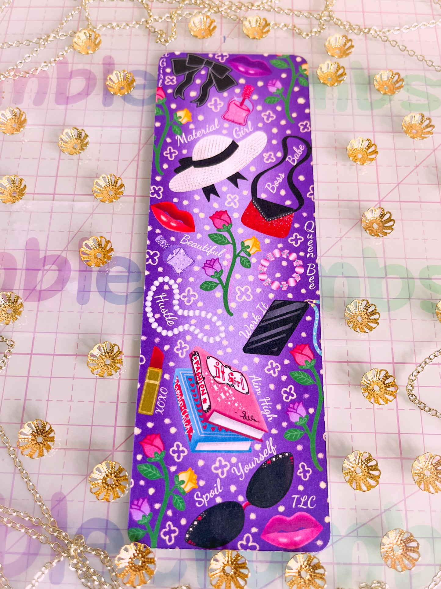 2x6 Material girl Bookmark