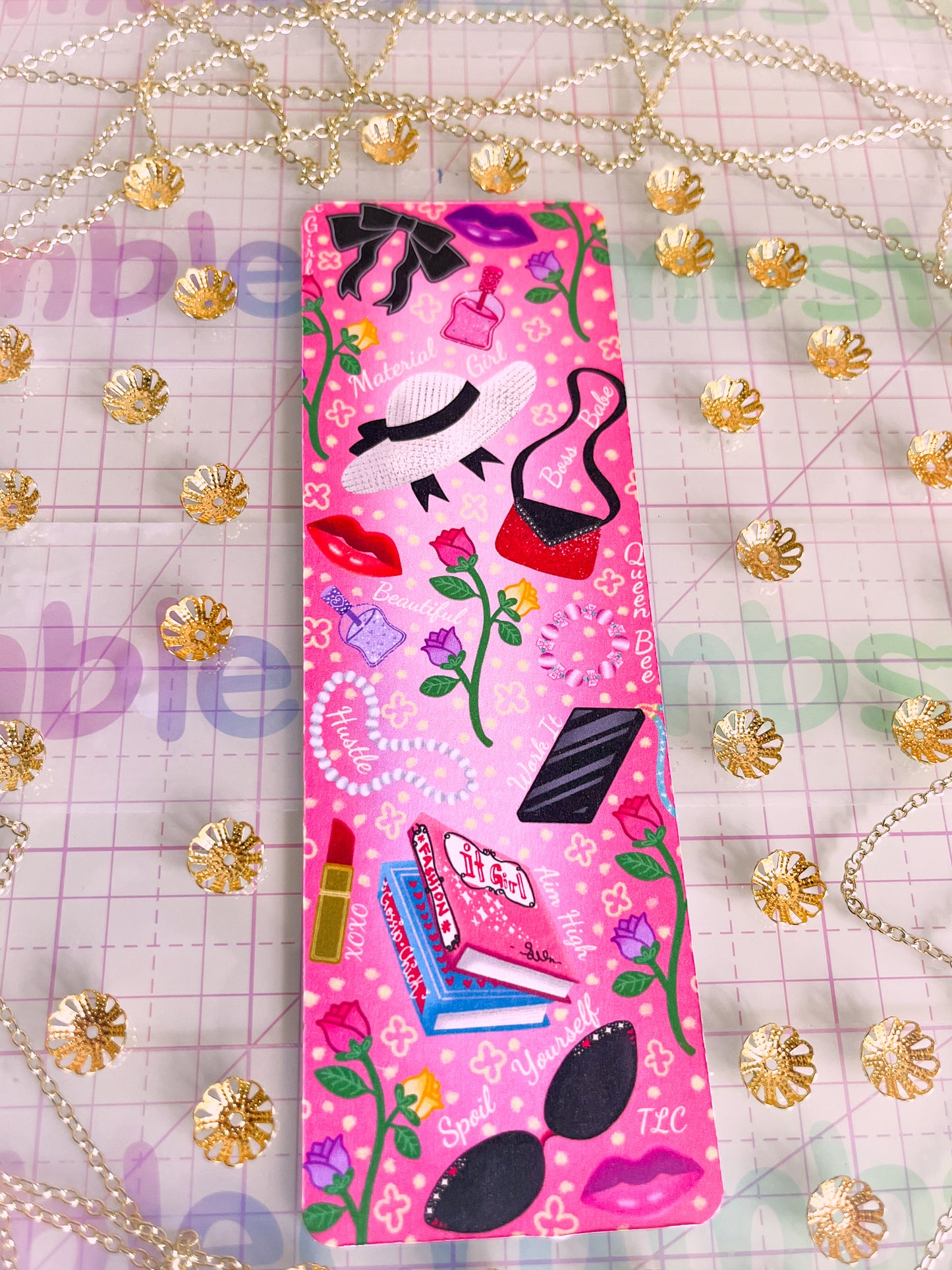 2x6 Material girl Bookmark