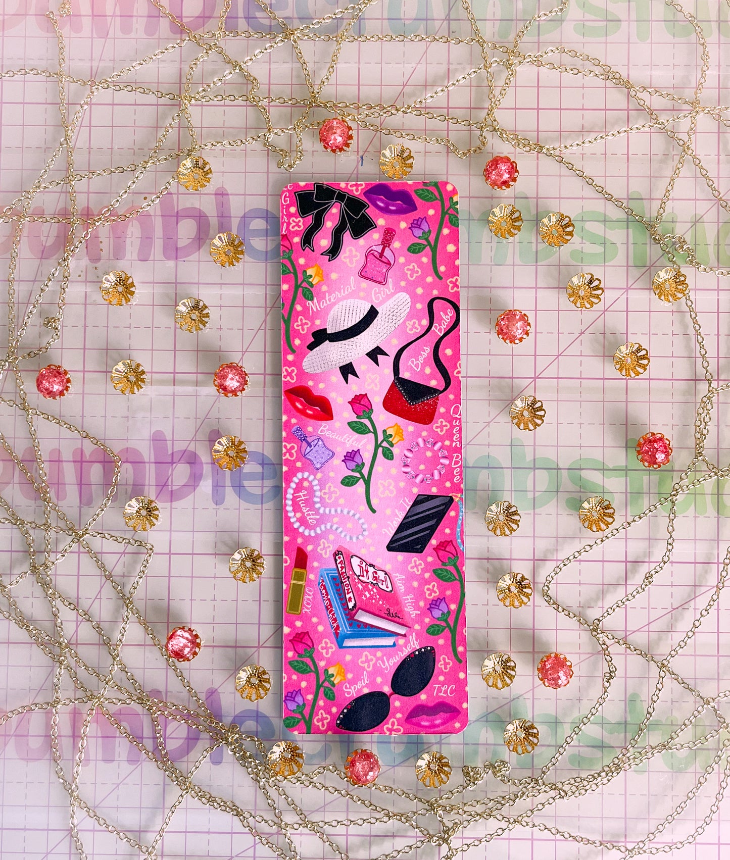 2x6 Material girl Bookmark