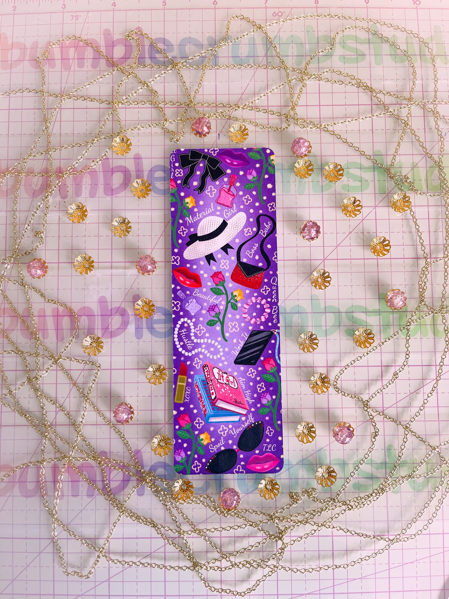 2x6 Material girl Bookmark