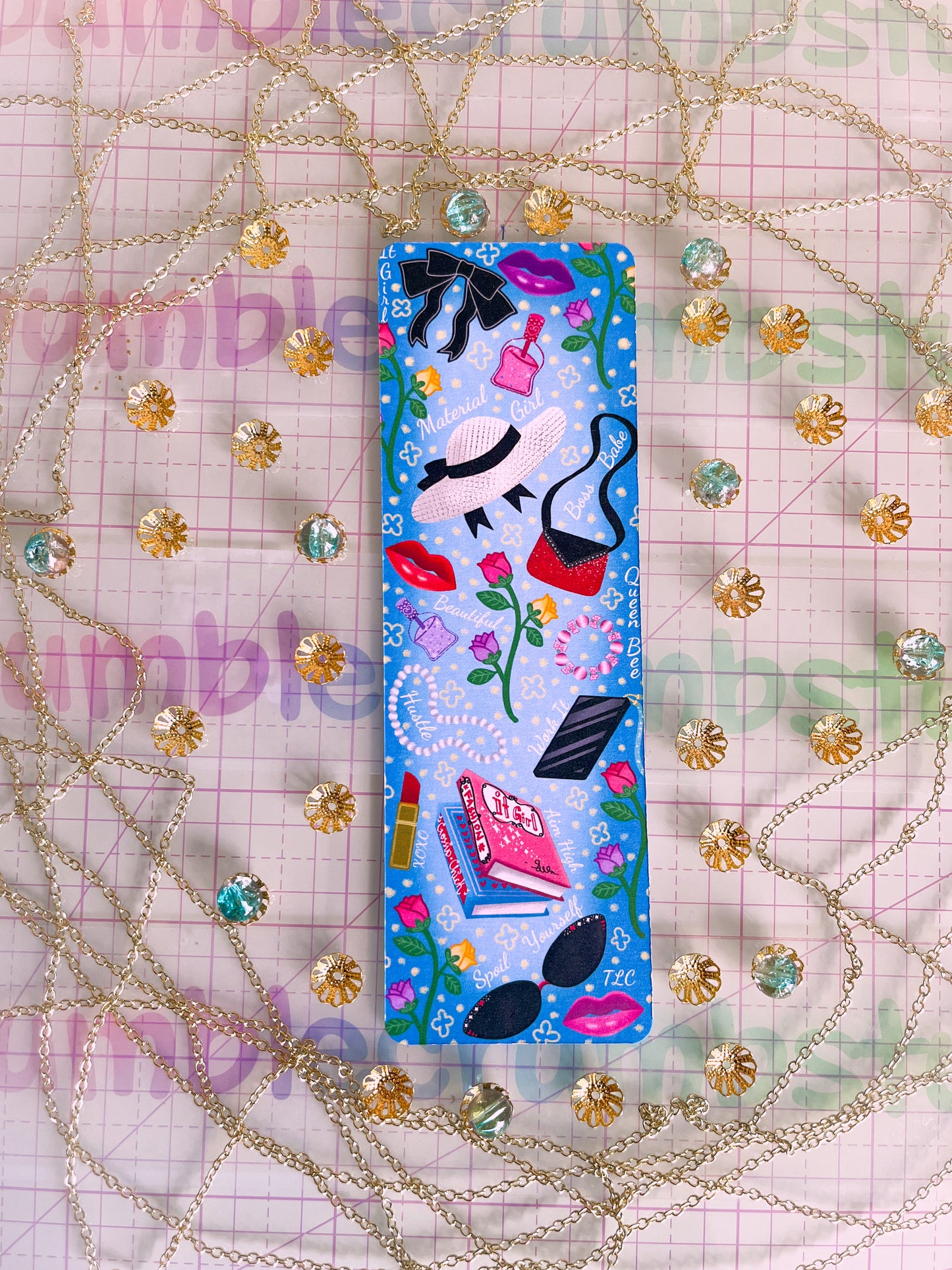 2x6 Material girl Bookmark
